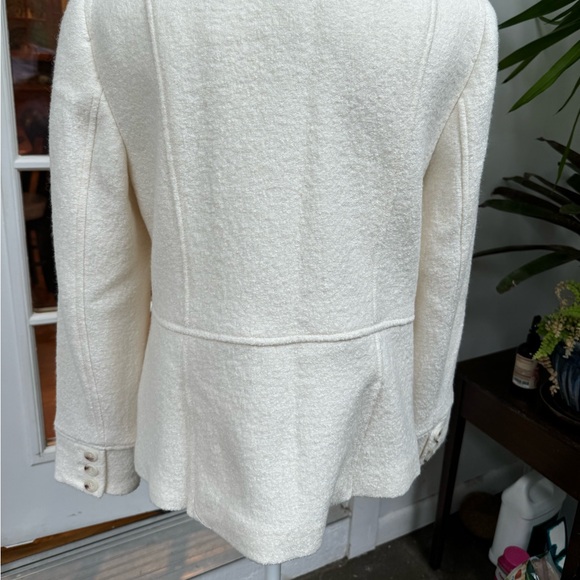 Gorgeous Cream Talbots Double Breasted Blazer, NWOT - Picture 3 of 5